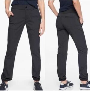 Athleta Pants Womens 2 Black Trekkie Jogger Athletic Casual Hiking Active Travel